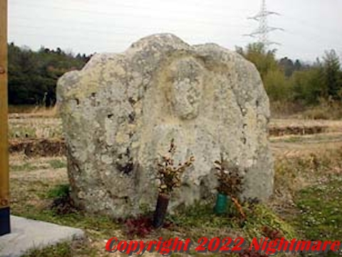 跡部の石仏